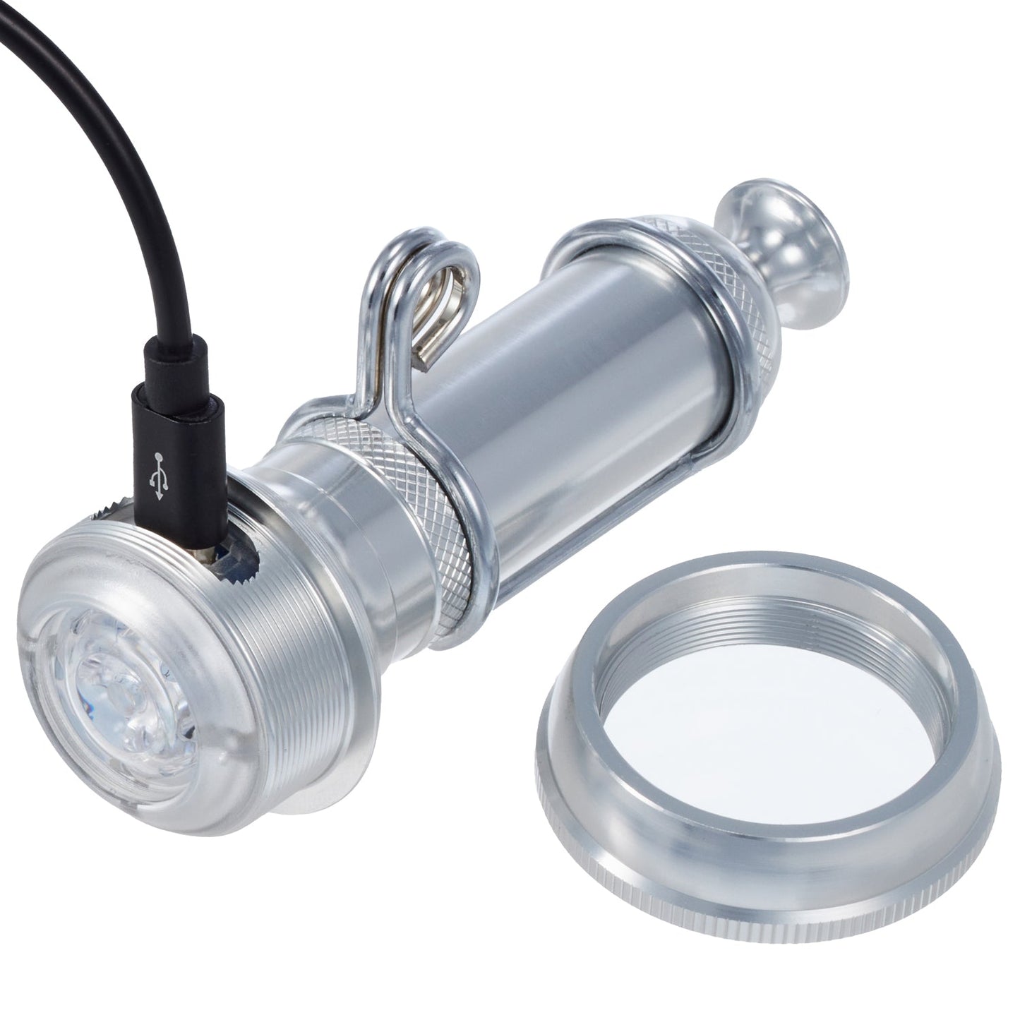 KiLEY V2 Vintage Front Light - Silver
