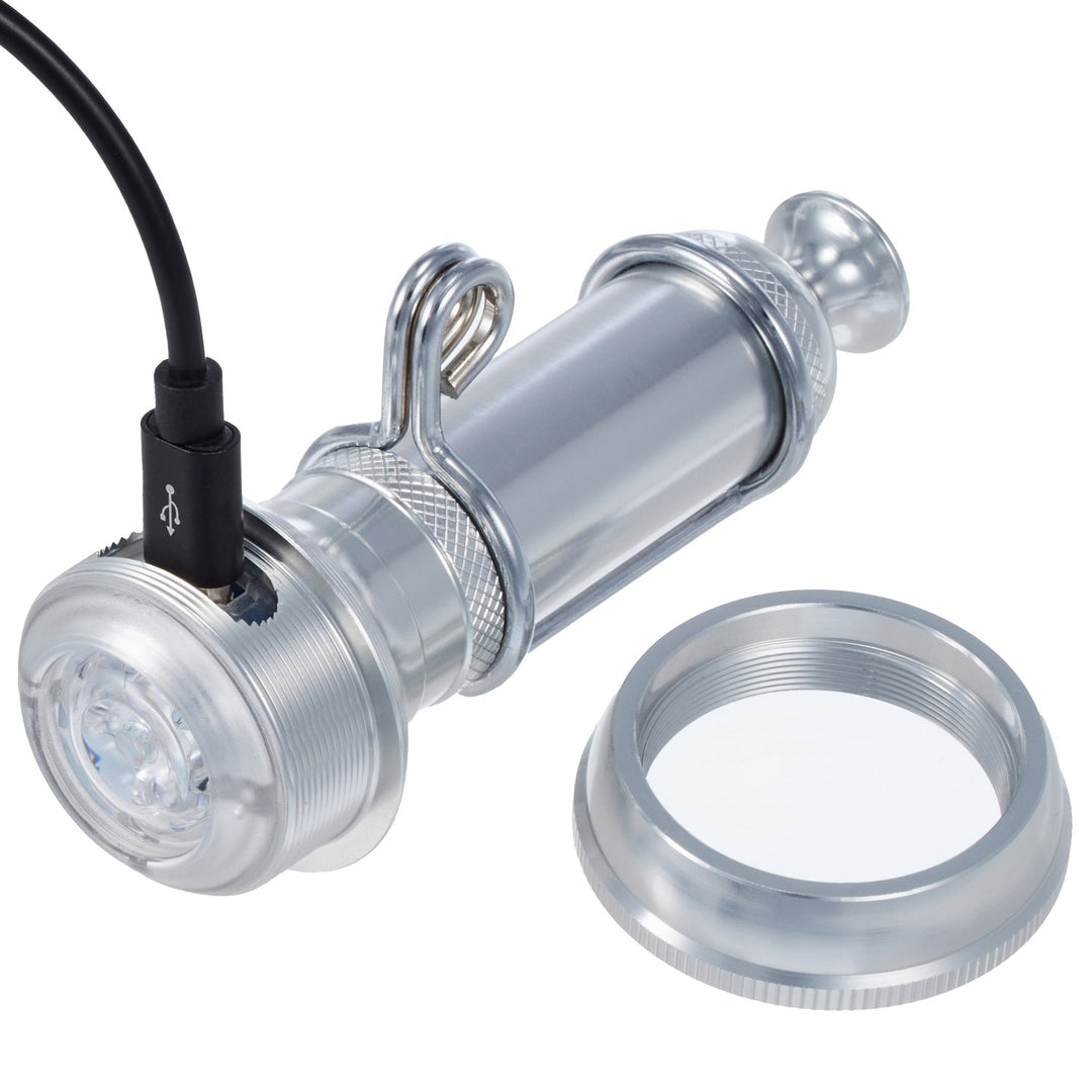 KiLEY V2 Vintage Rear Light - Silver