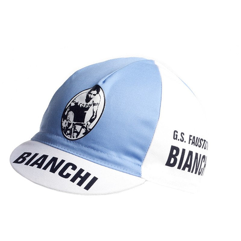 Apis Fausto Coppi Bianchi Vintage Cycling Cap