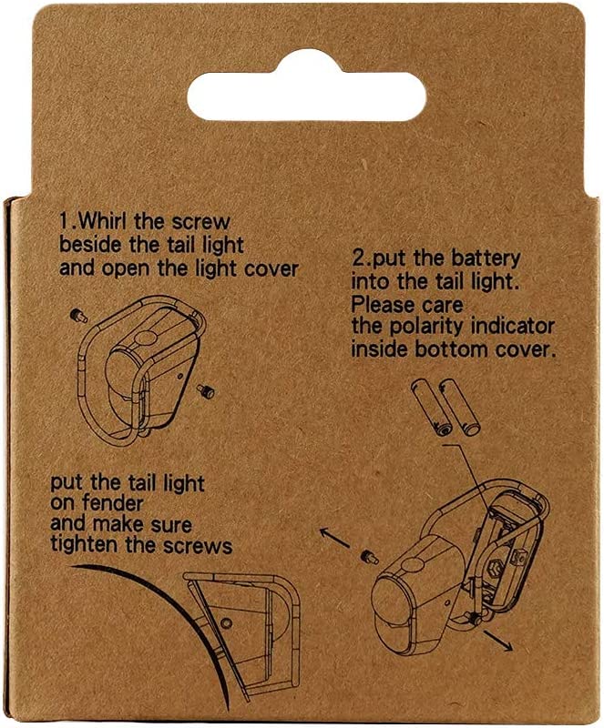 KiLEY Classic LM-002 Rear Light - Silver