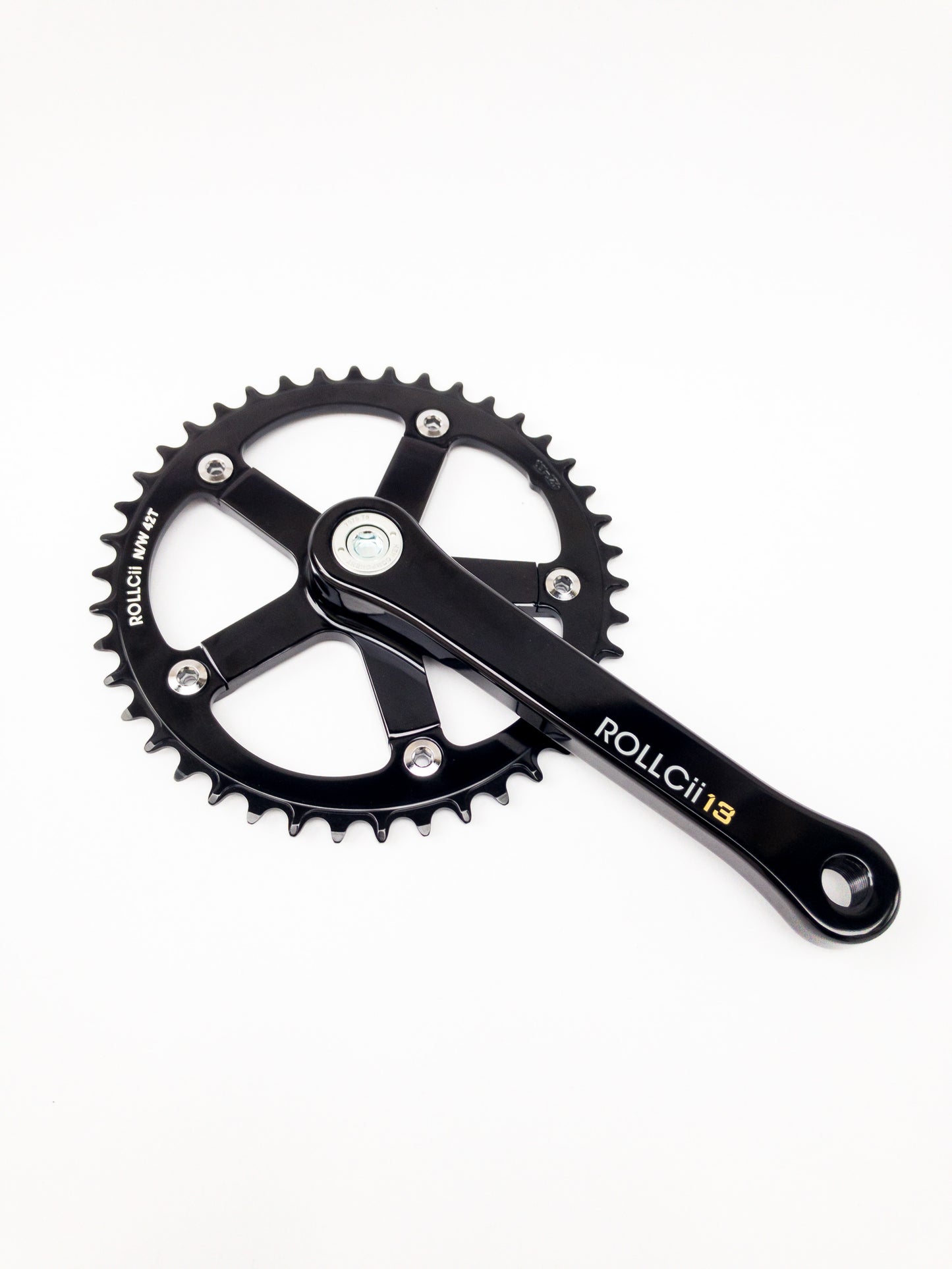 Ken Bike Crank Bolts - Silver