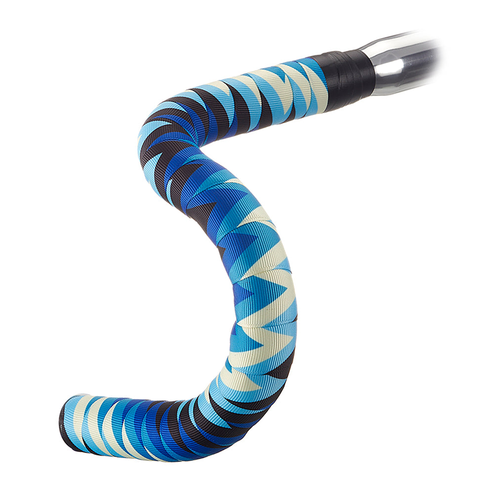Serfas Ribbon Handlebar Tape - Zig Zag Purples BT-24