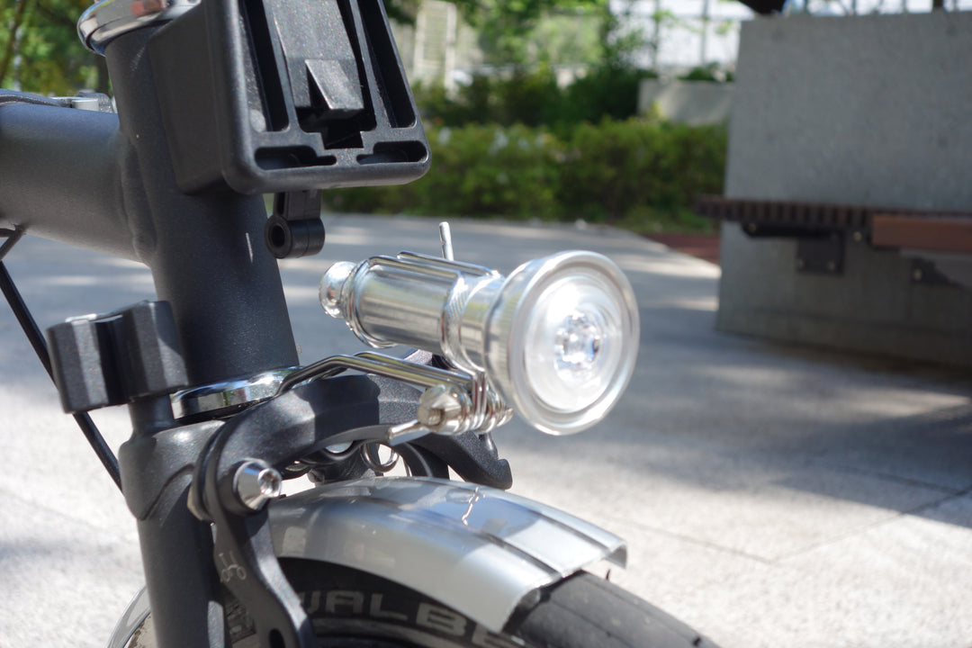 KiLEY V2 Vintage Front Light - Silver
