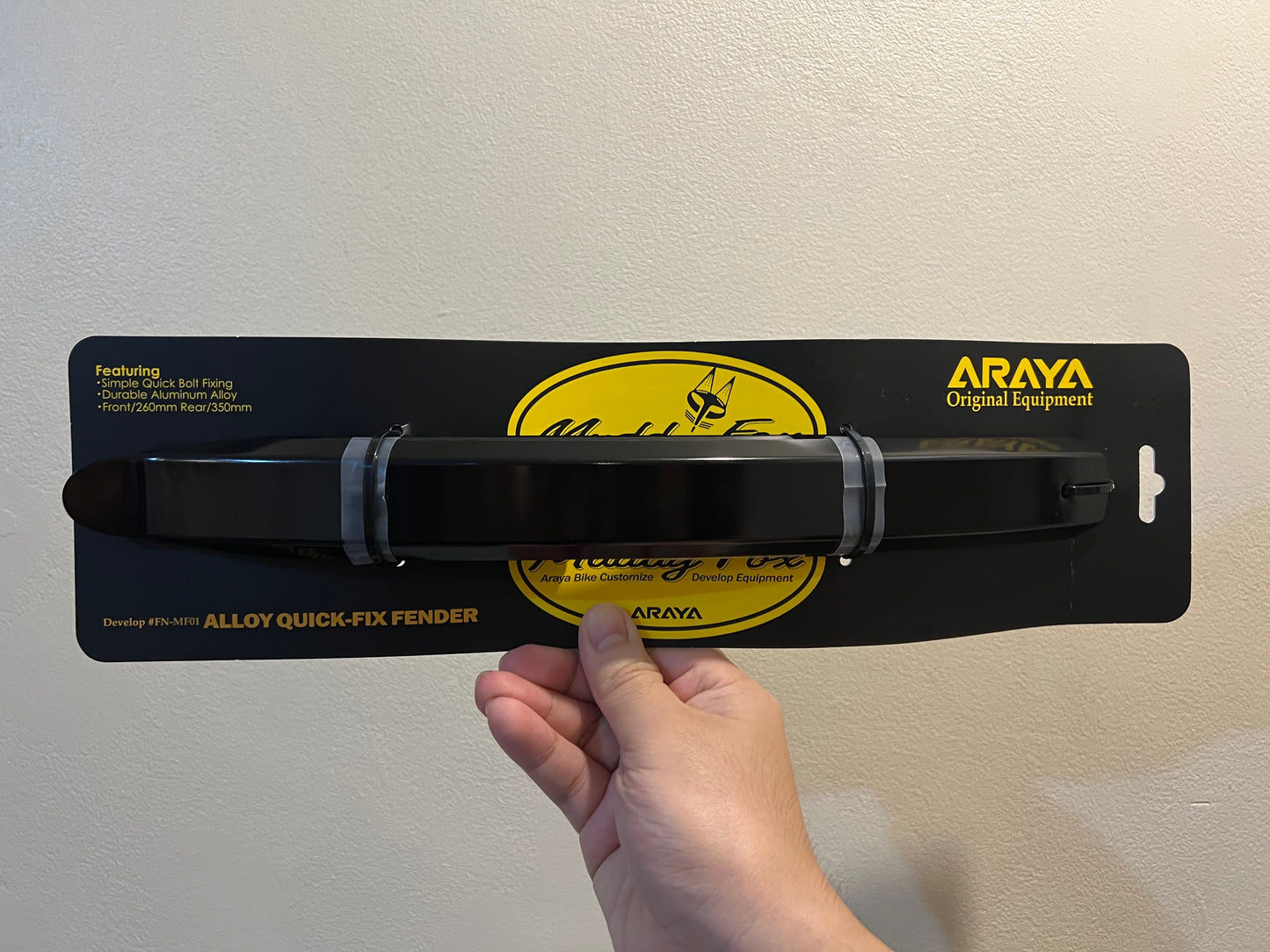 Araya Muddy Fox Alloy One Touch Fender