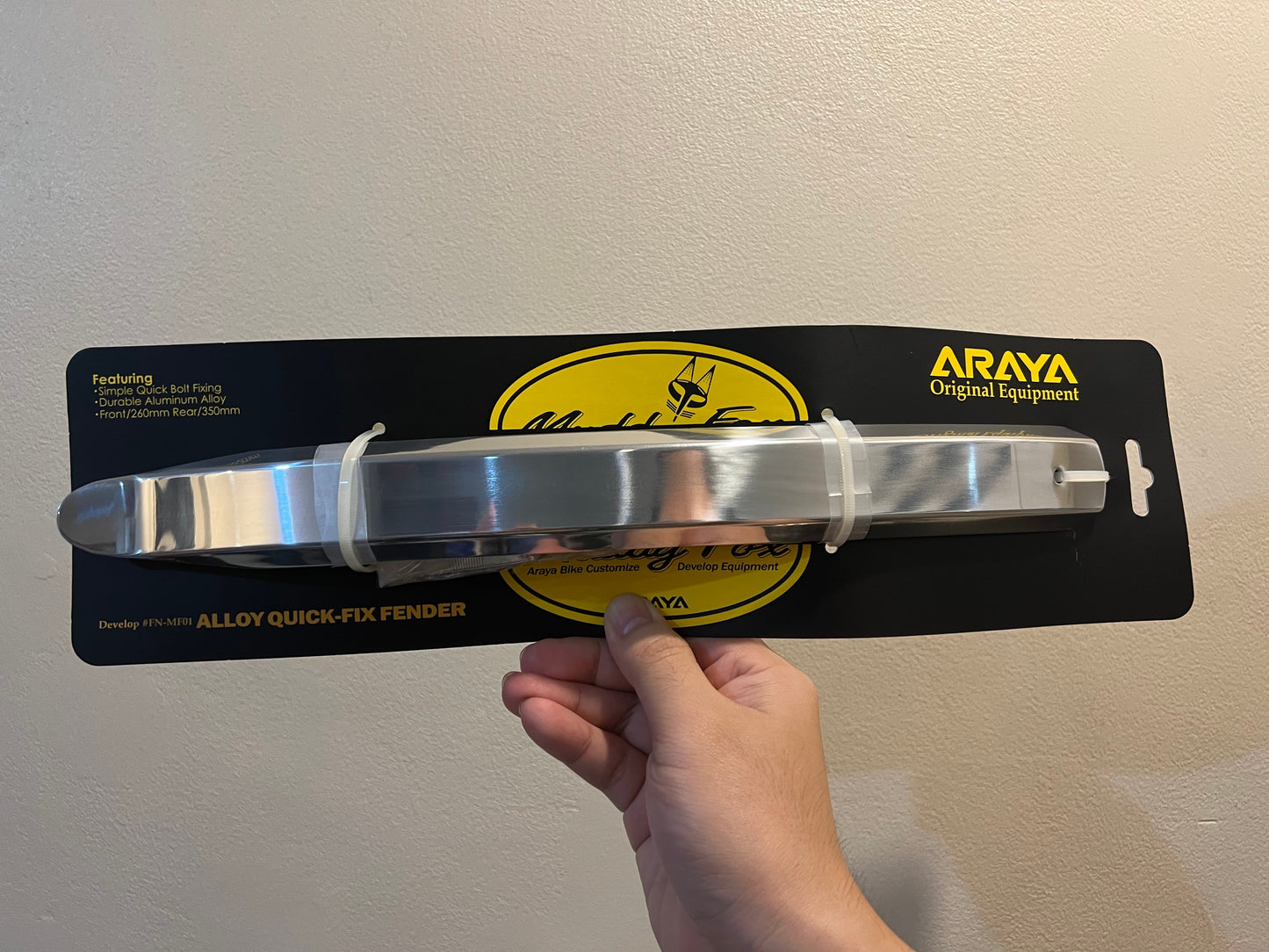 Araya Muddy Fox Alloy One Touch Fender