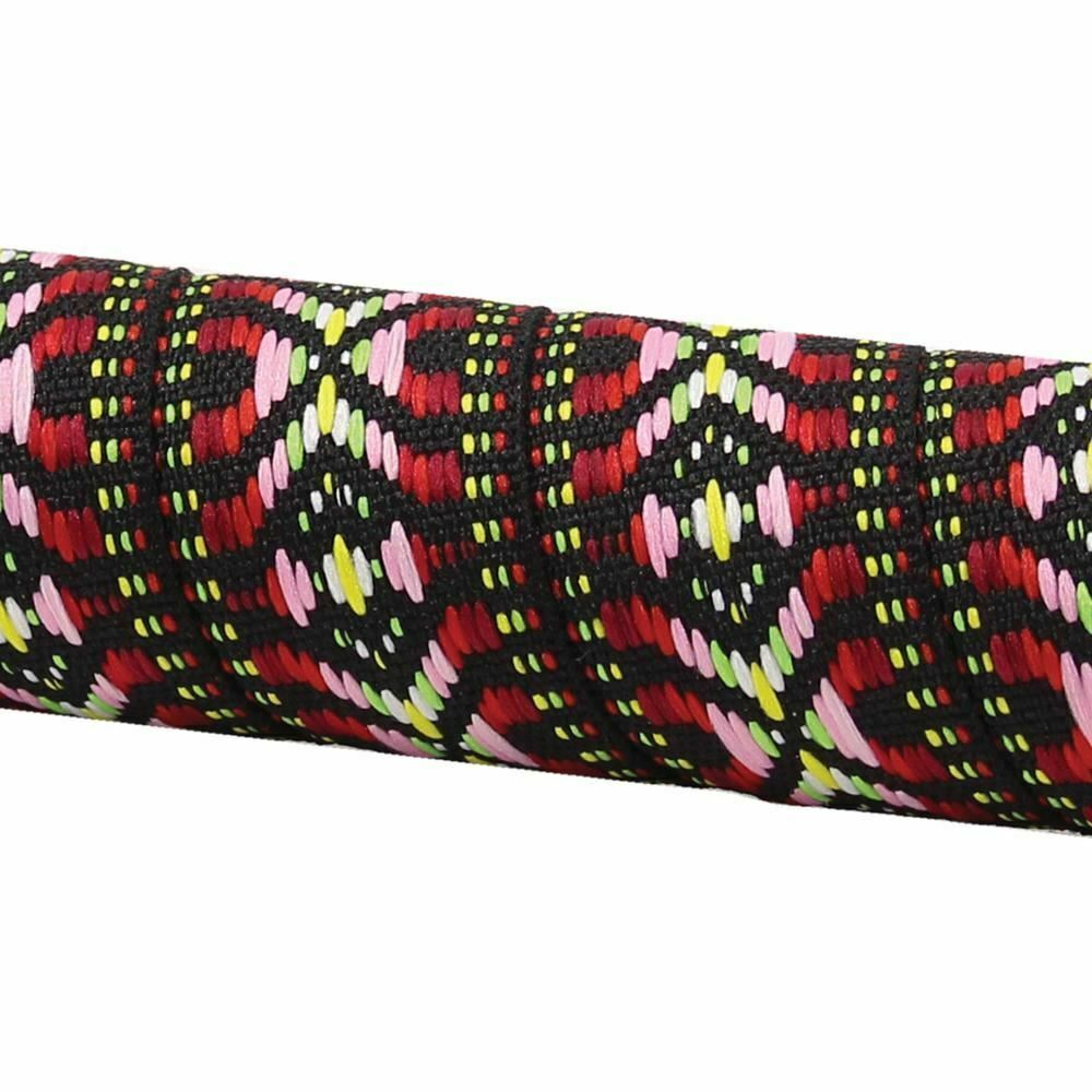 Serfas Woven Handlebar Tape - Digi Black Ground/Red/Pink/Green/Yellow BT-41