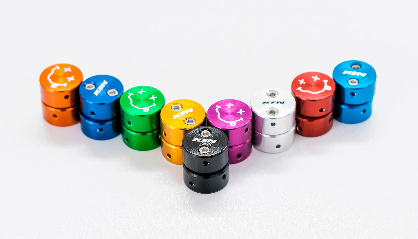 Ken Bike Cantilever Brake Cable Hanger - Purple