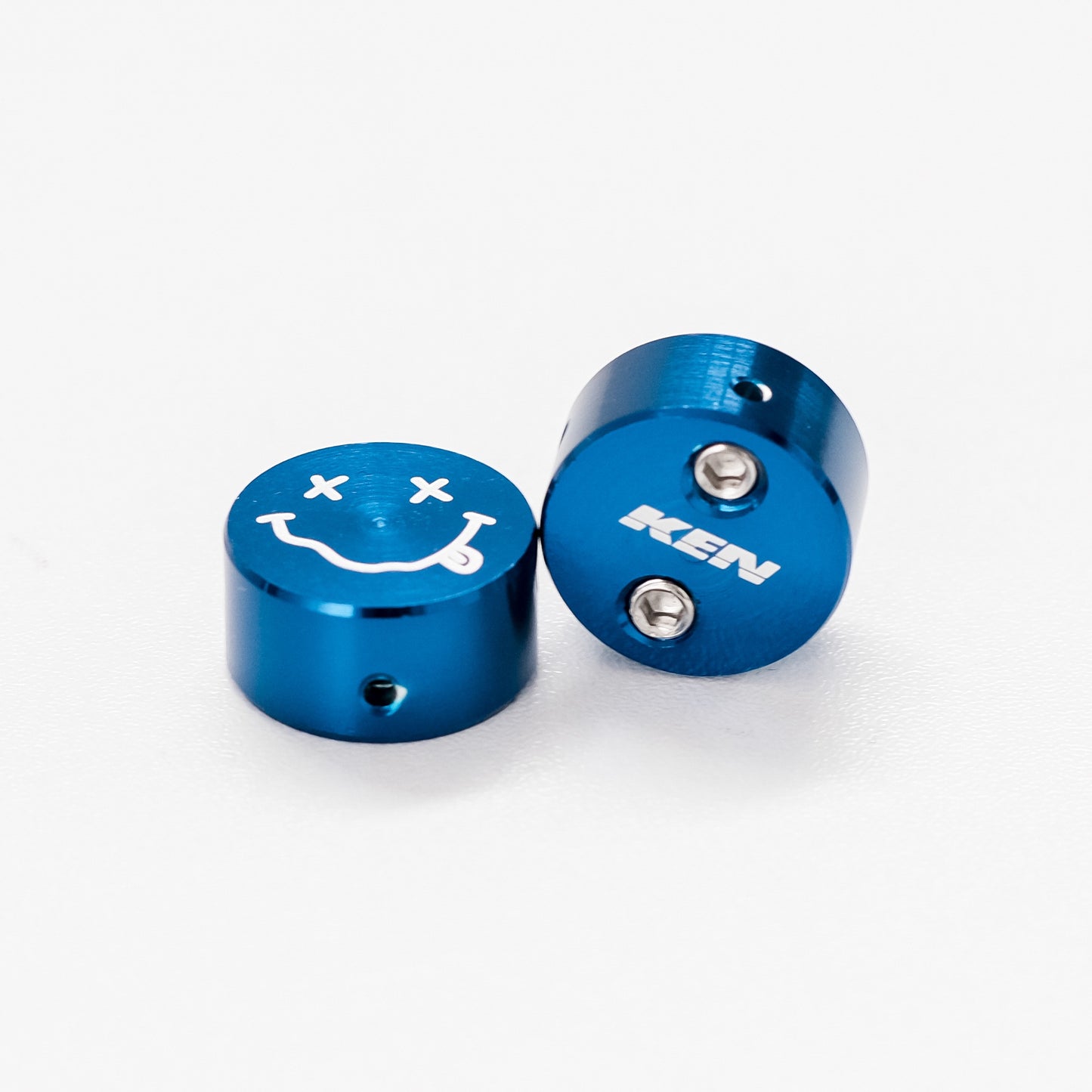Ken Bike Cantilever Brake Cable Hanger - Blue