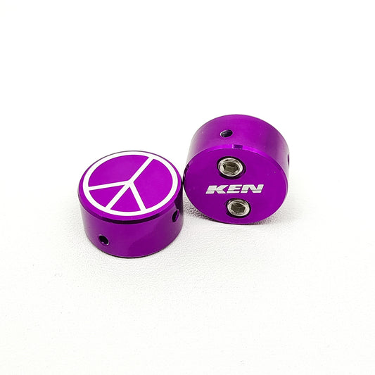 Ken Bike Cantilever Brake Cable Hanger - Purple Peace