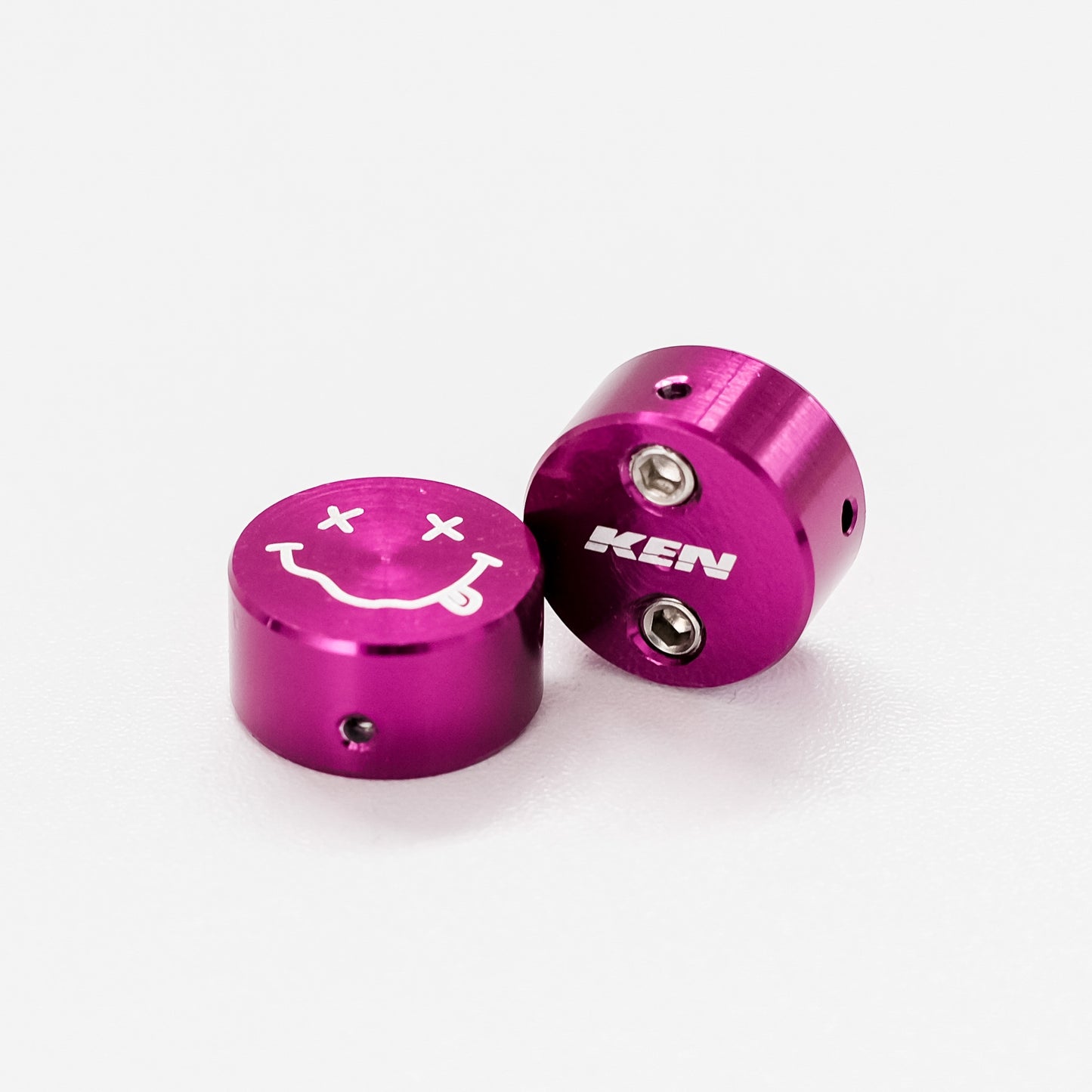 Ken Bike Cantilever Brake Cable Hanger - Purple