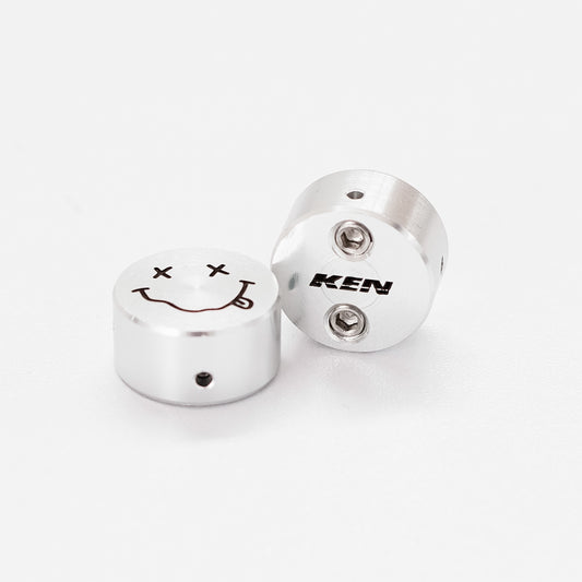 Ken Bike Cantilever Brake Cable Hanger - Silver