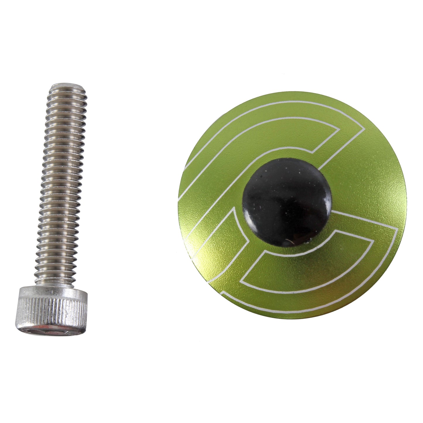 Cinelli Stem Top Cap - Green