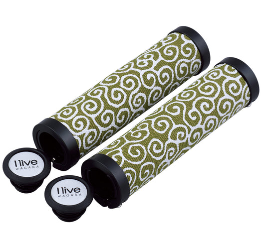 I Live Karakusa Arabesque Wagara Cloth Grip