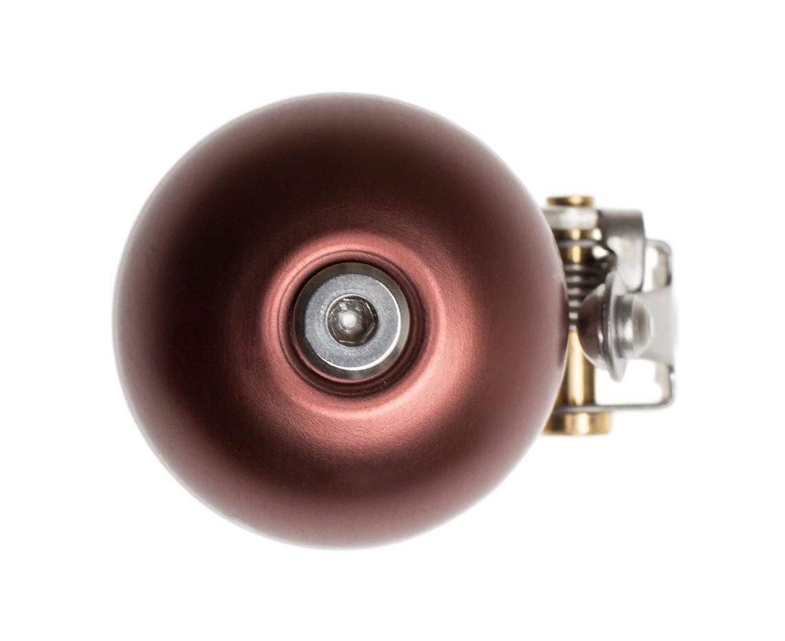 Crane Bells E-Ne Bicycle Bell - Brown Alloy