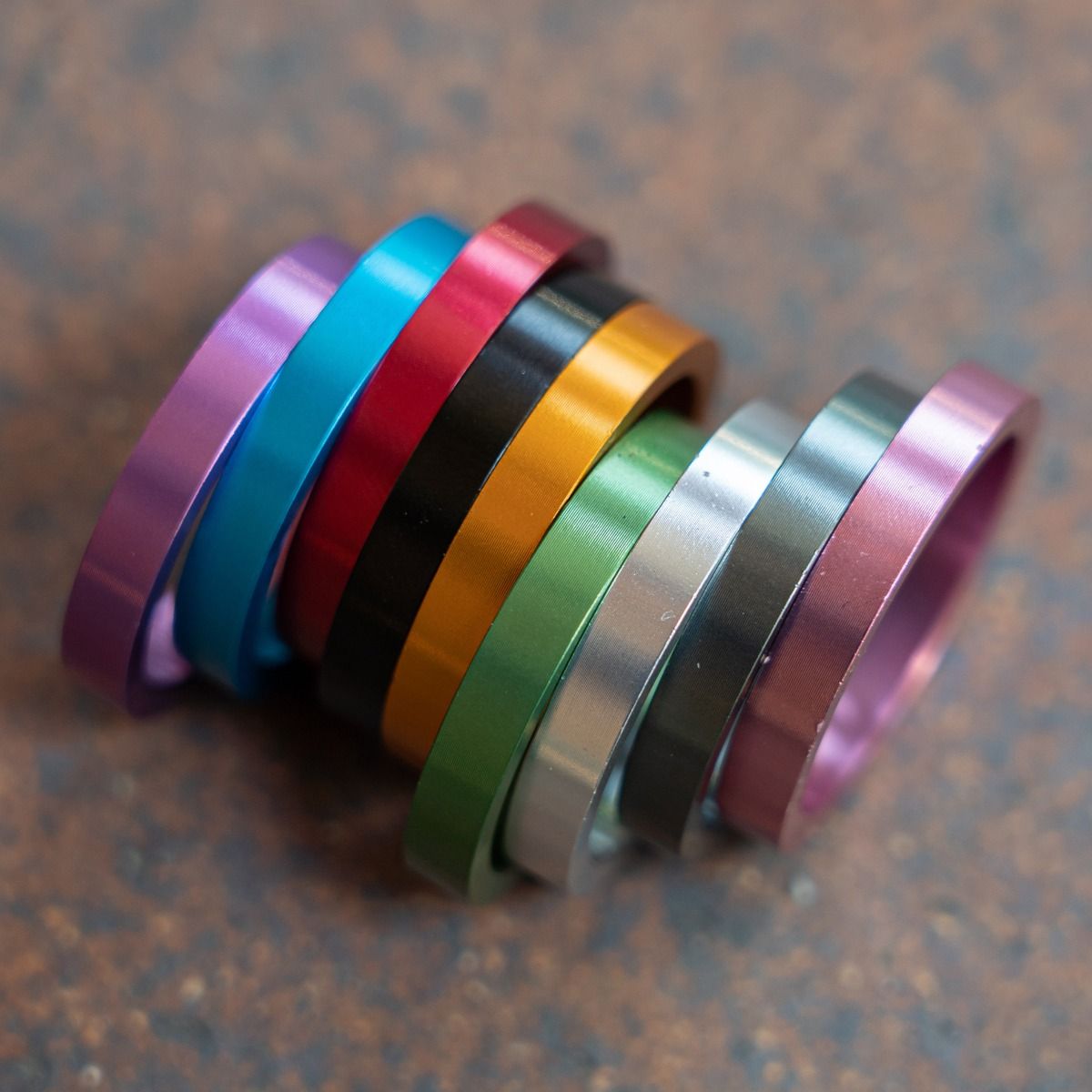 Blue Lug 1-1/8 inch Aluminum Color Spacer