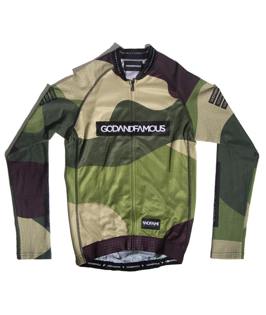 God & Famous Duck Camo LS Jersey