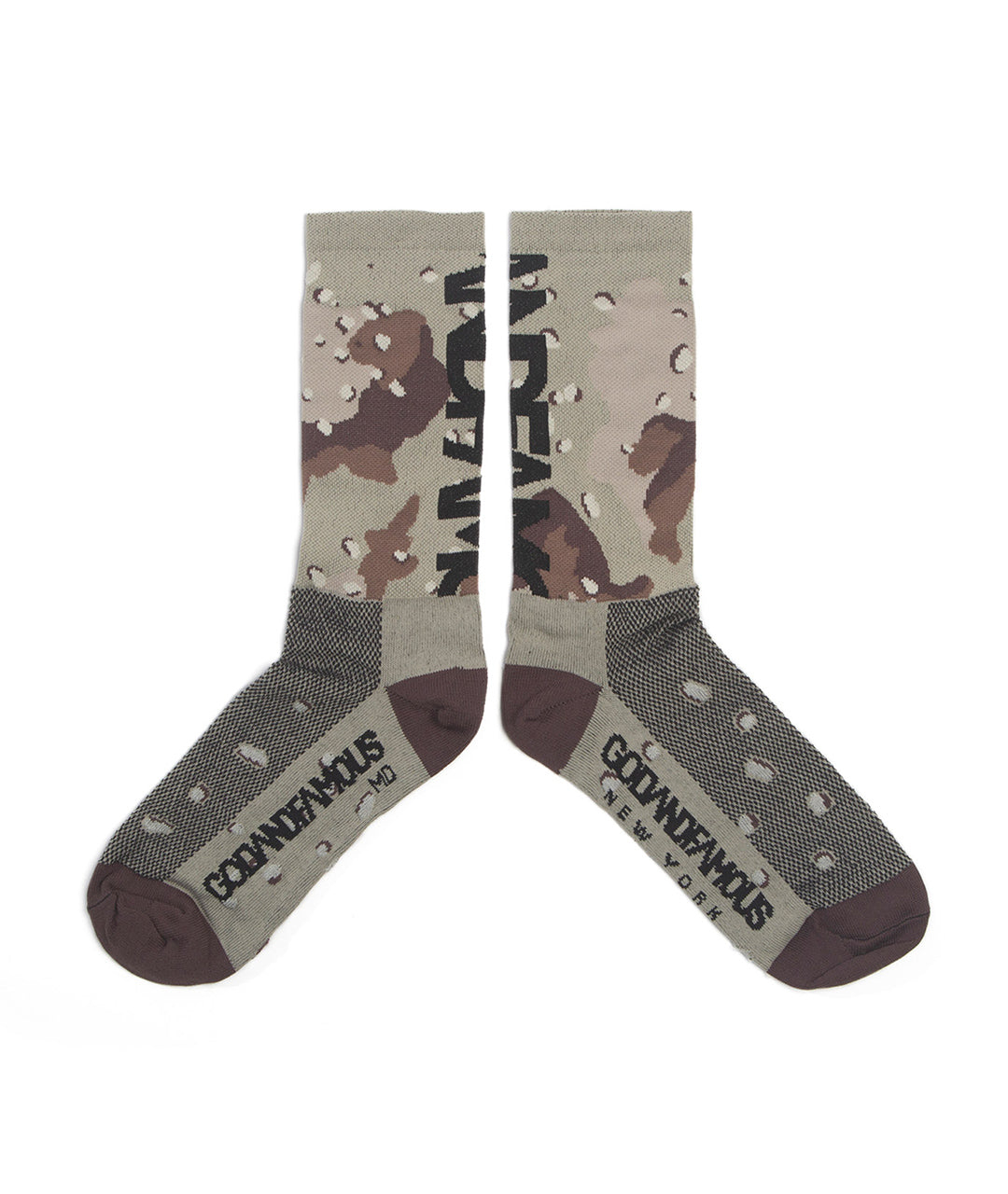 God & Famous Dirt Church Socks