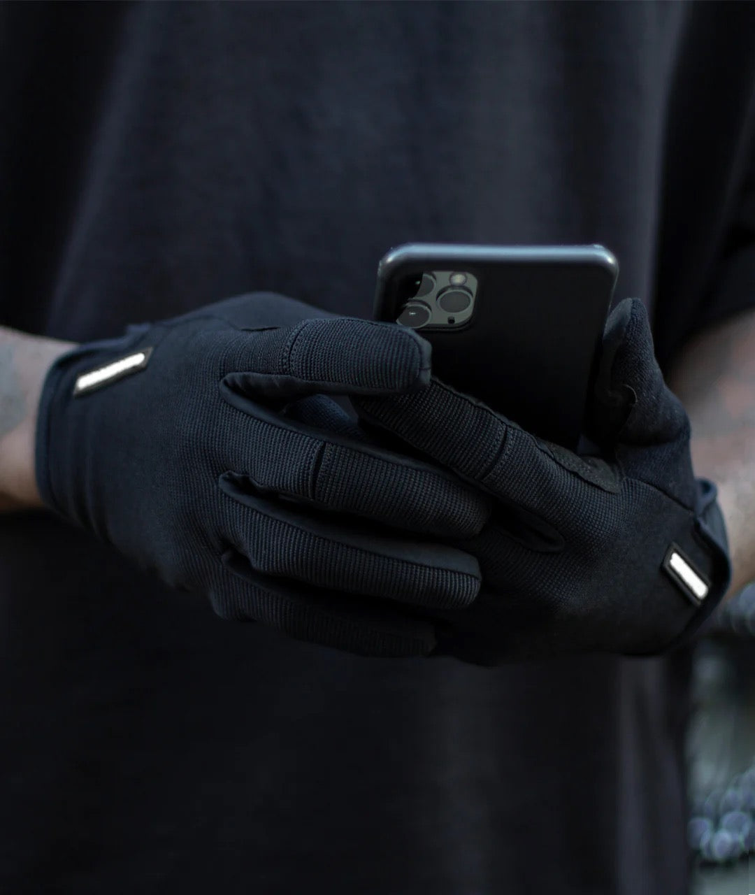 God & Famous LT Cycling Gloves - Black