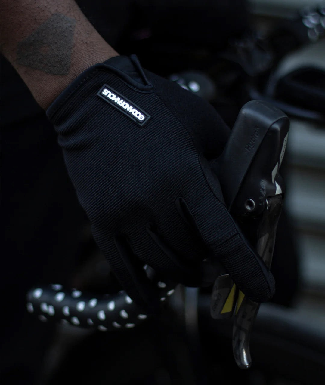 God & Famous LT Cycling Gloves - Black