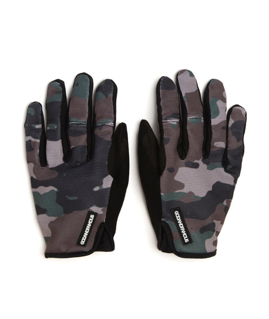 God & Famous LT Cycling Gloves - Woodland Camo