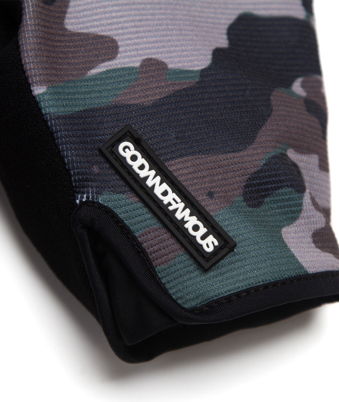 God & Famous LT Cycling Gloves - Woodland Camo