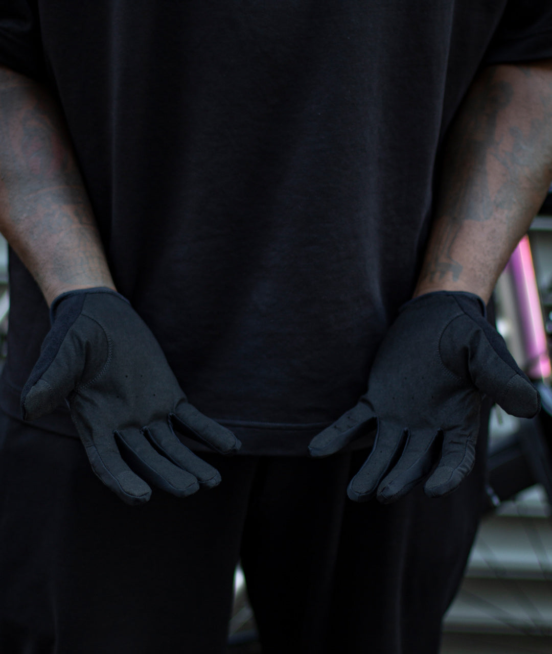 God & Famous LT Cycling Gloves - Woodland Camo