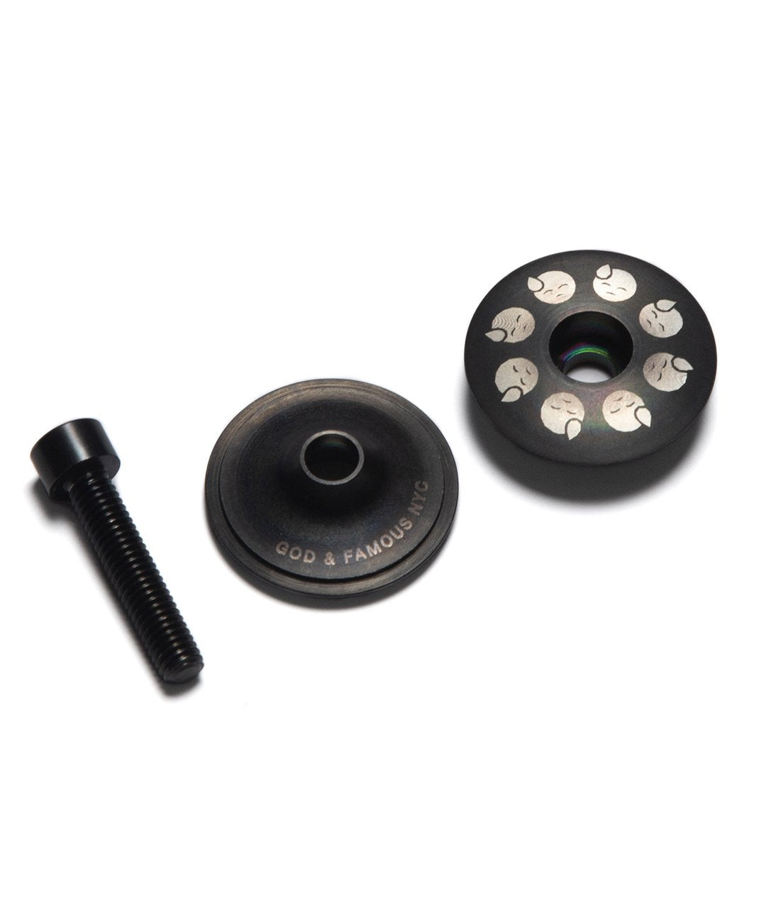 God & Famous Titanium Top Cap - Paincave