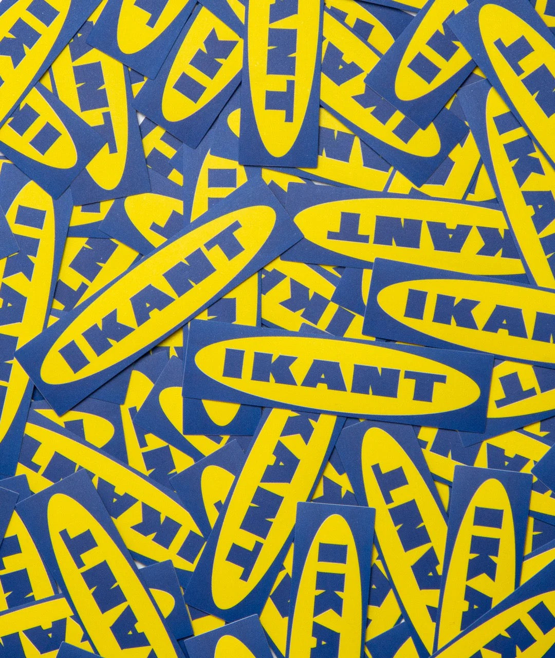 God & Famous IKANT Sticker