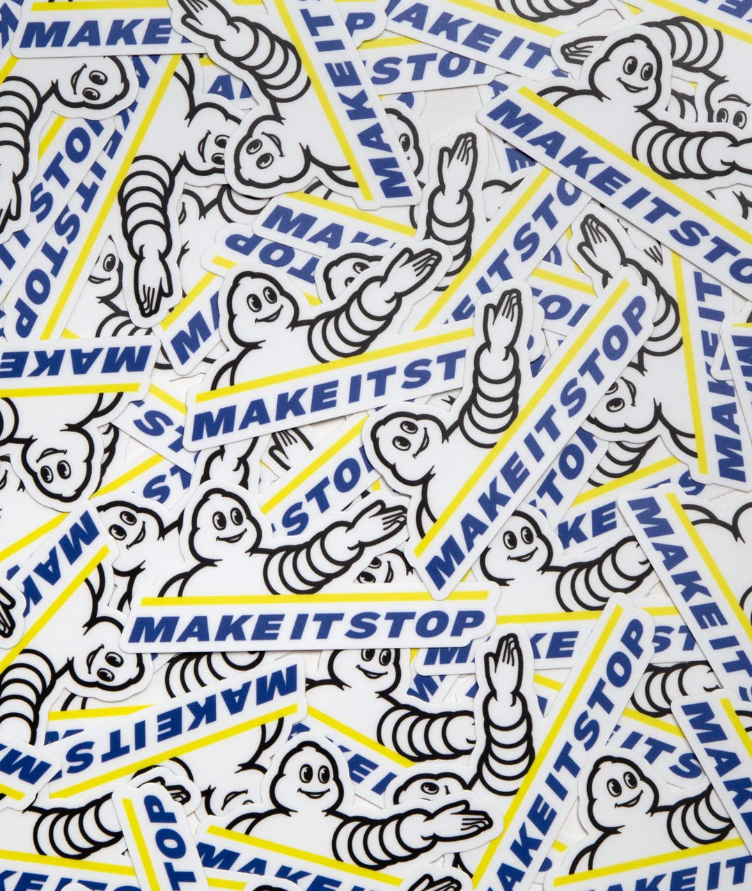 God & Famous Make It Stop Sticker