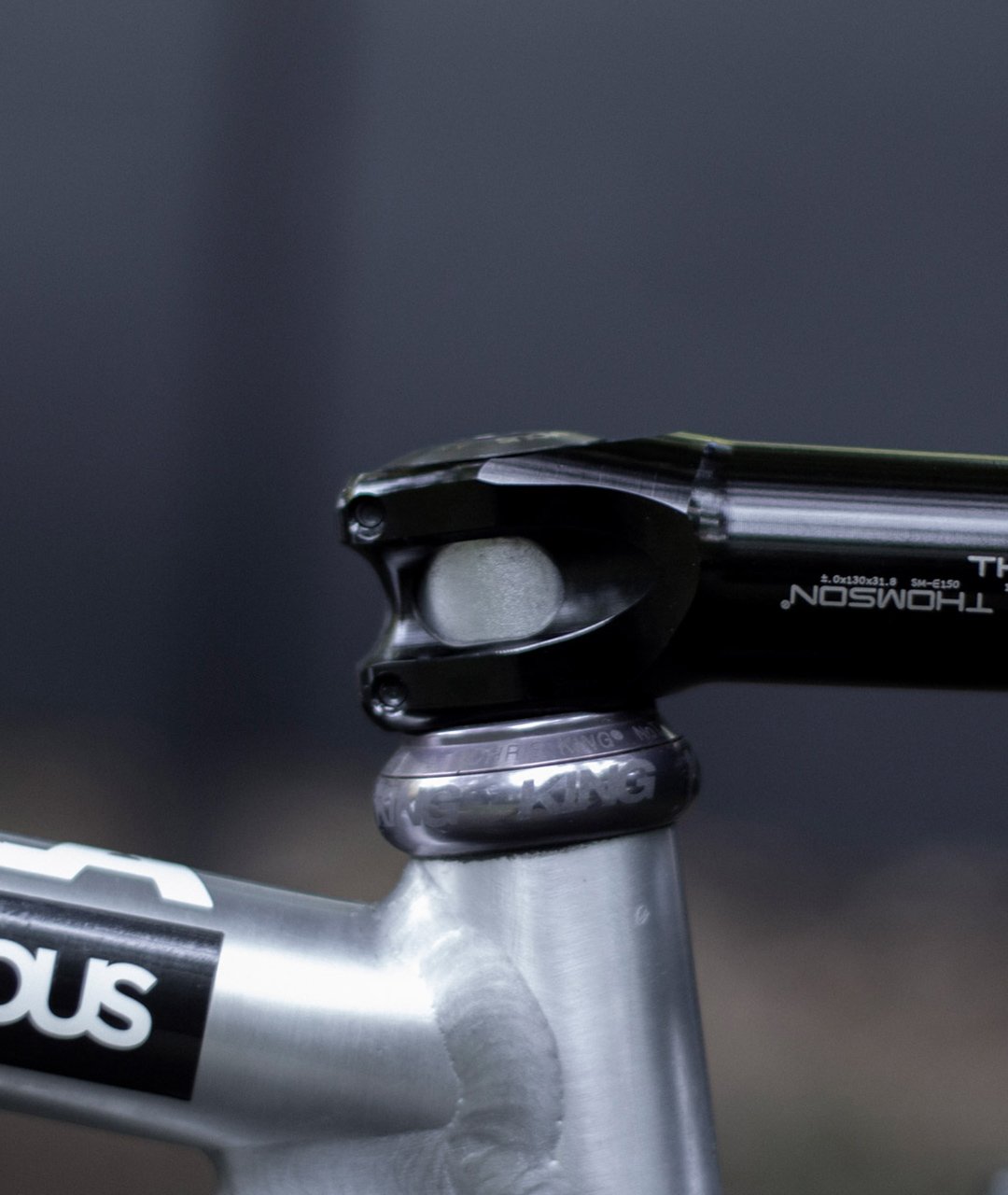 God & Famous Team Titanium Top Cap - Black Oxide