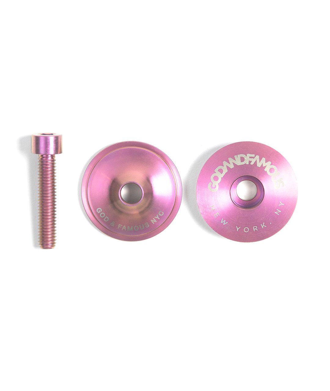 God & Famous Team Titanium Top Cap - Soft Pink