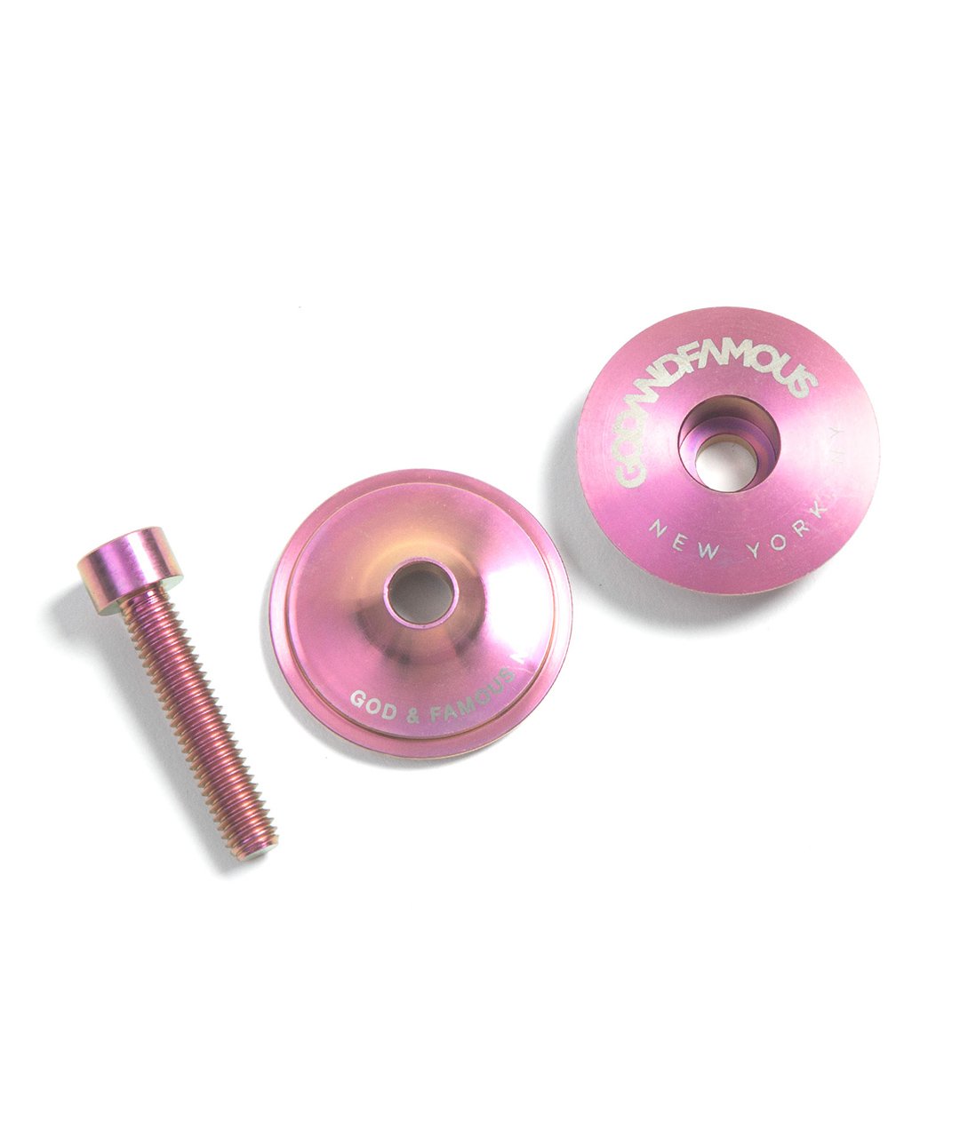 God & Famous Team Titanium Top Cap - Soft Pink