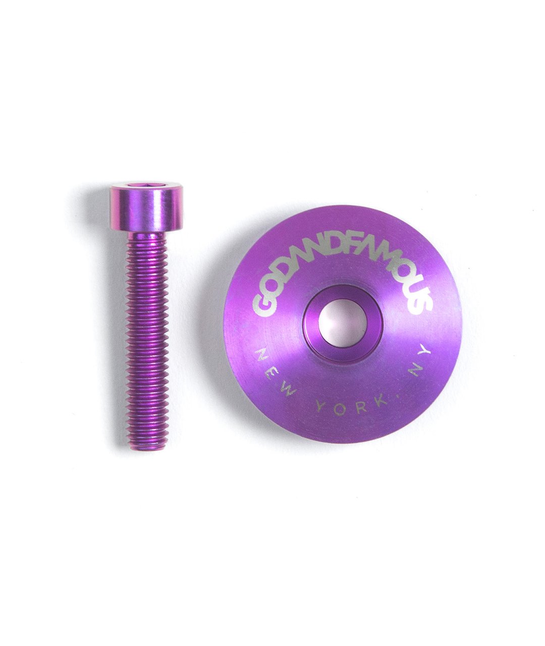 God & Famous Team Titanium Top Cap - Purple