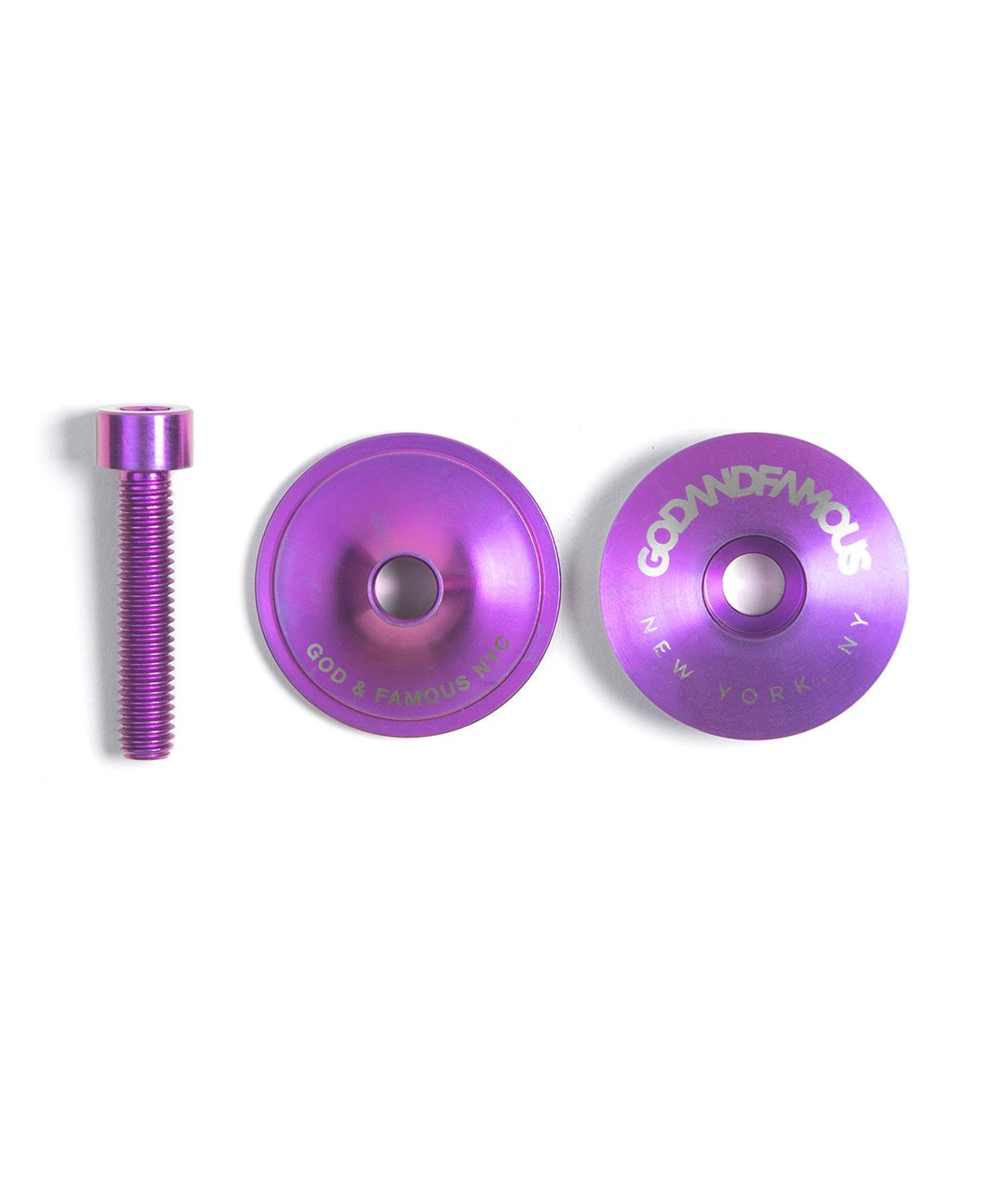God & Famous Team Titanium Top Cap - Purple