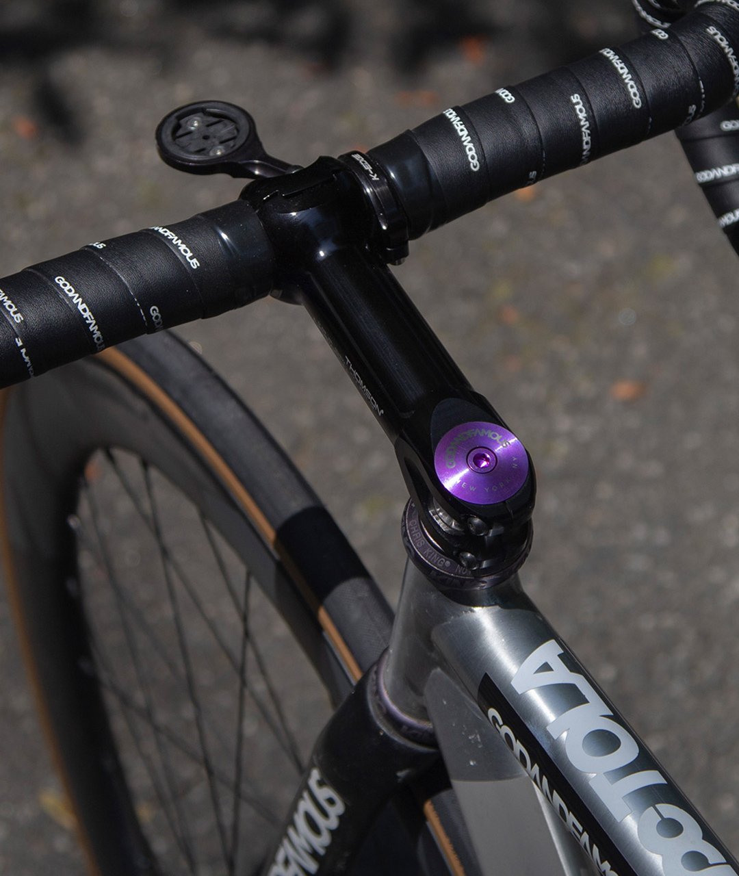 God & Famous Team Titanium Top Cap - Purple