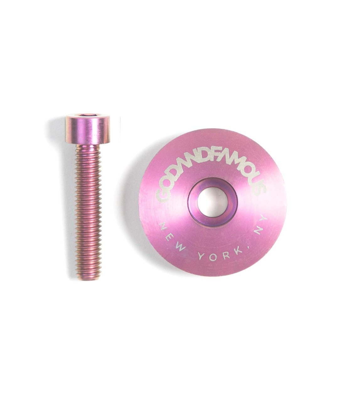 God & Famous Team Titanium Top Cap - Soft Pink