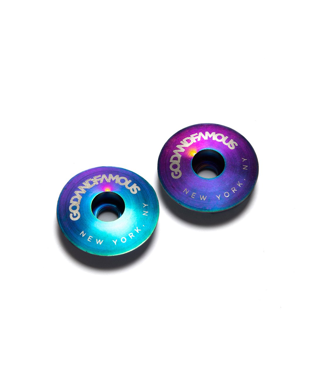 God & Famous Team Titanium Top Cap - Oil Slick