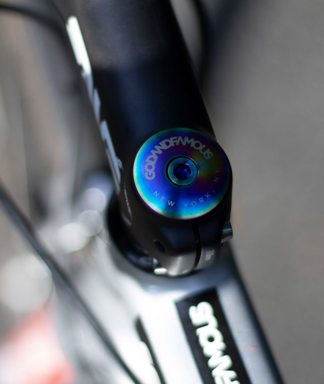 God & Famous Team Titanium Top Cap - Oil Slick