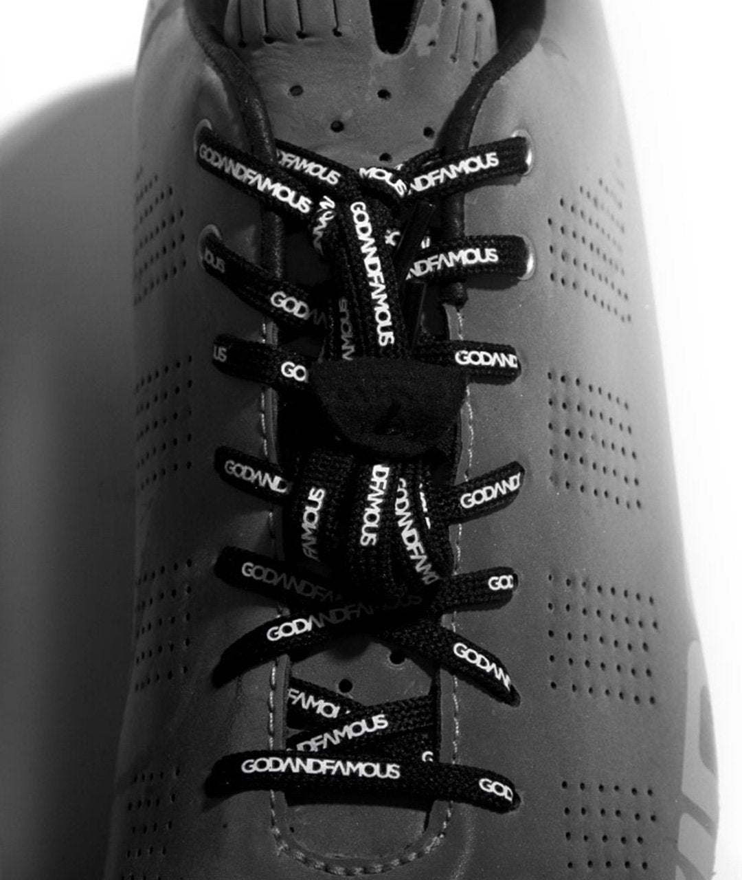 God & Famous Team Lace (52 in.) - Black