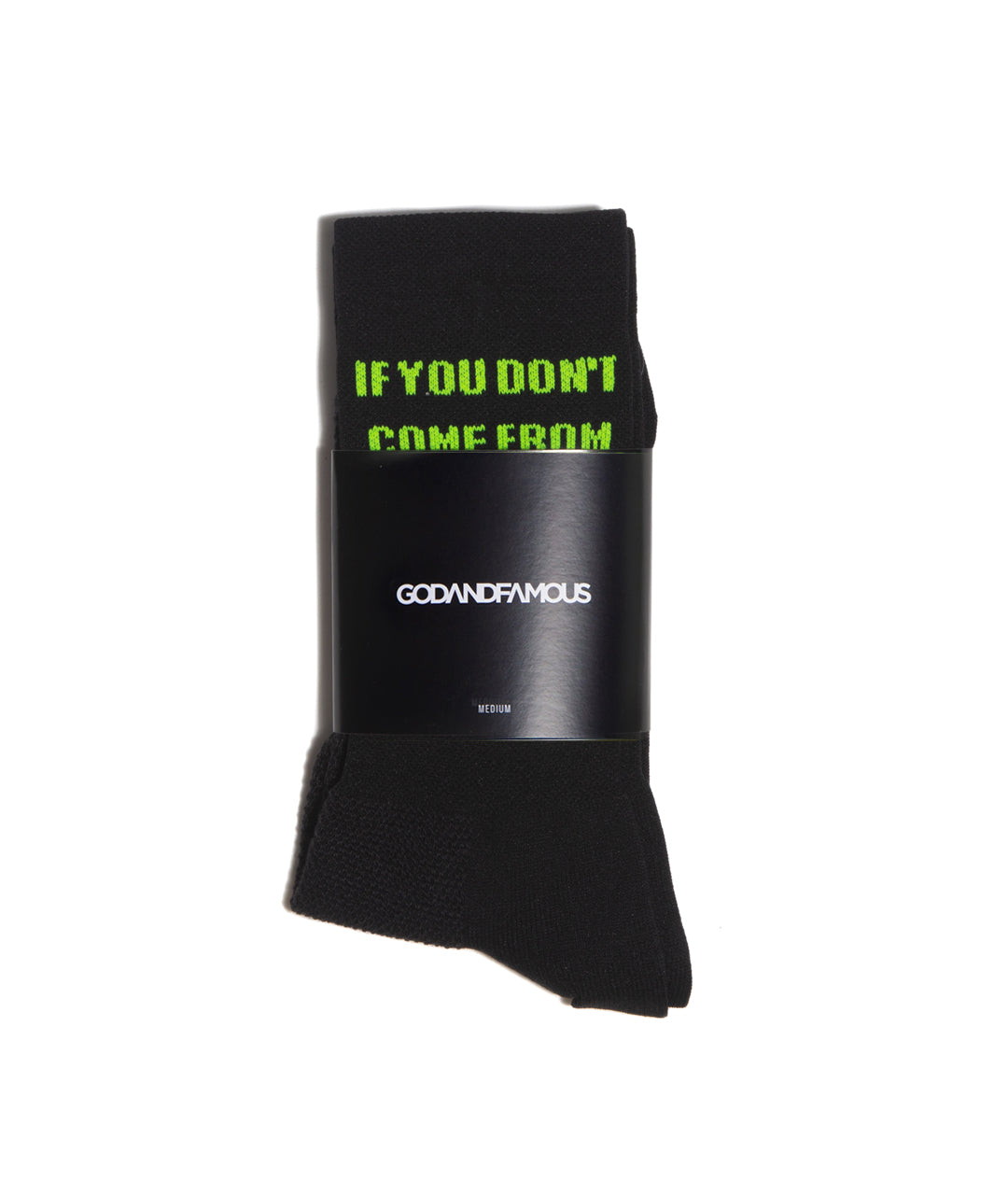 God & Famous Trust Socks - Black