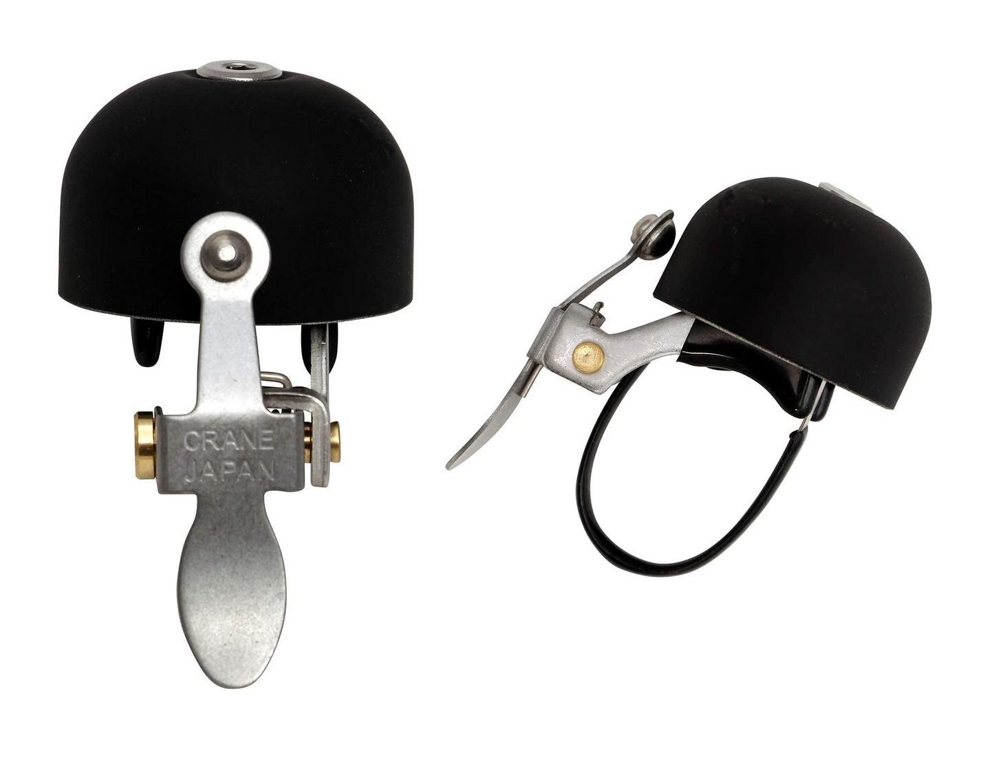 Crane Bells E-Ne Bicycle Bell - Matte Black