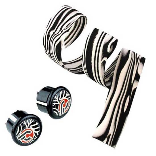 Cinelli Cork Gel Handlebar Tape - Zebra