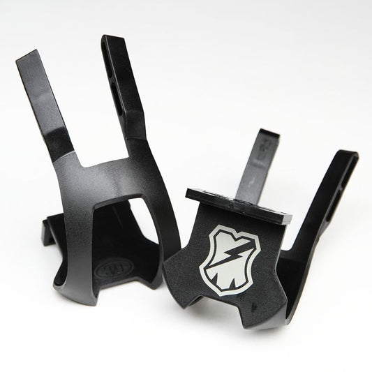 MASH Nylon Double Toe Clips - Black