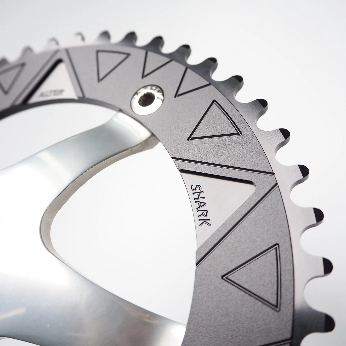 Alter Cycles Shark Chainring SK47B - Black 47T