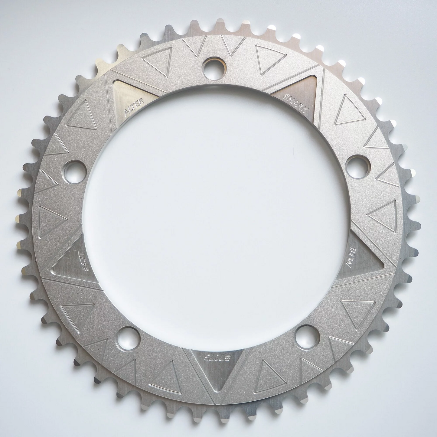 Alter Cycles Shark Chainring SK47SS - Silver 47T