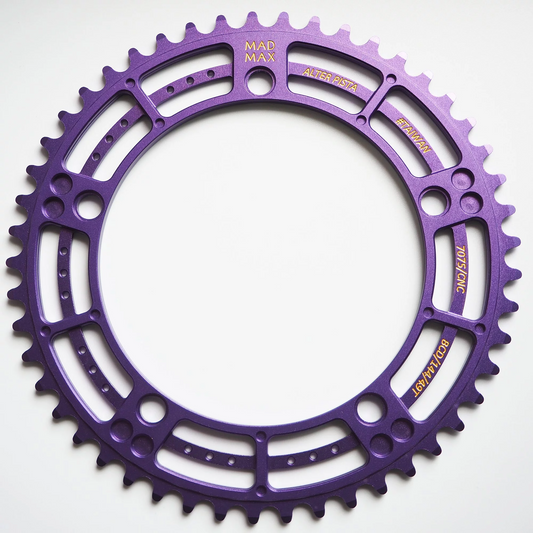 Alter Cycles Mad Max Chainring MM49P - Purple 49T