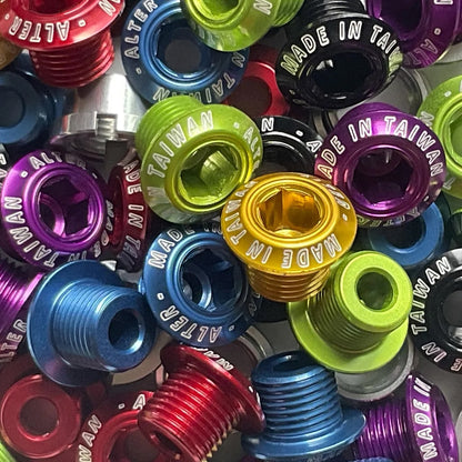 Alter Cycles Color Chainring Bolt & Nut - 5-Color