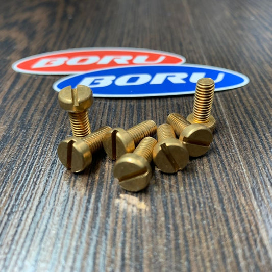 Boru Components Brass Bolts (2-Pack)