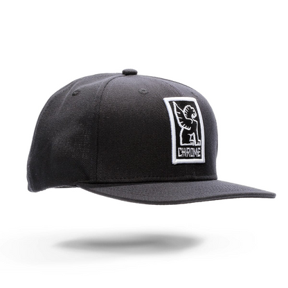 Chrome Industries 6 Panel Cap - Black/White