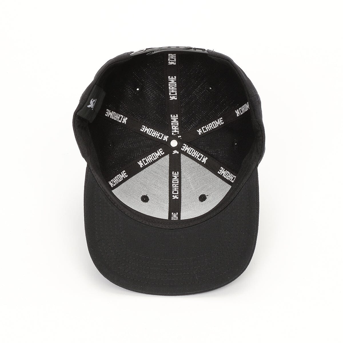 Chrome Industries 6 Panel Cap - Black/White